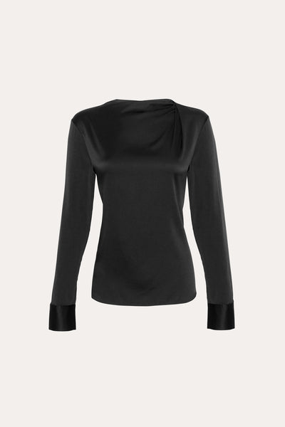 Silk Draped Top