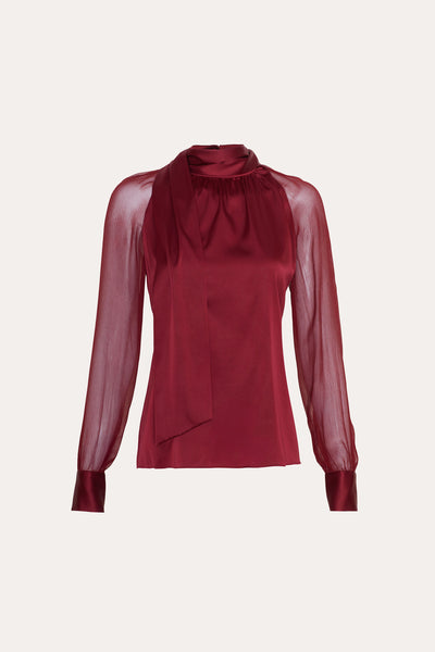 Silk Tie Top Image 1