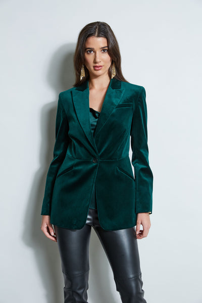 Velvet Blazer Image 1