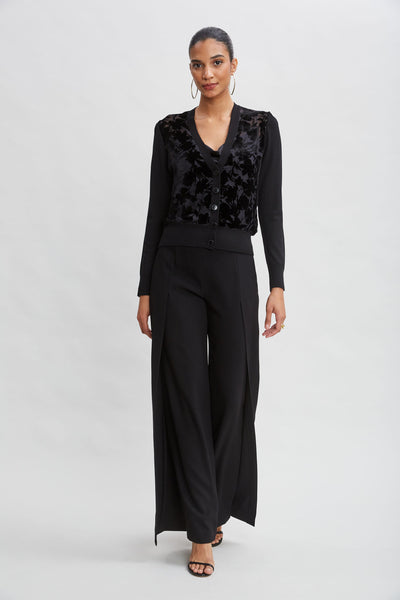 Burnout Velvet Cardigan Image 3