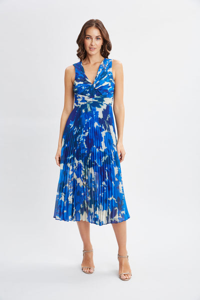 Garden Printed Twist Midi Dress Image 2