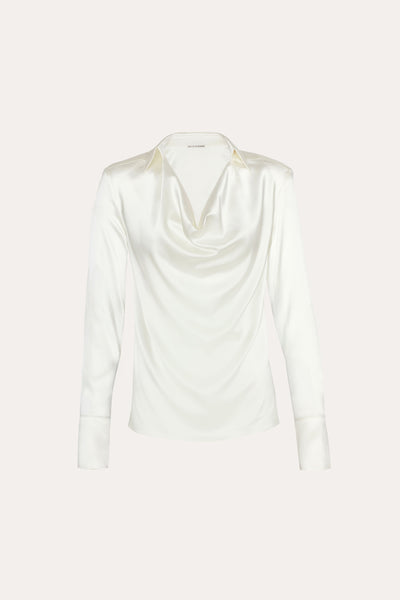 Silk Draped Top Image 1