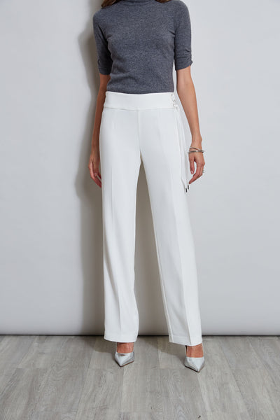 Crepe Side Tie Pant Image 1