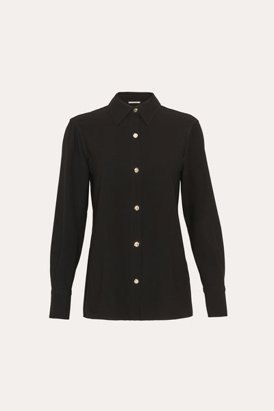 Japanese Crepe Button Down Image 1