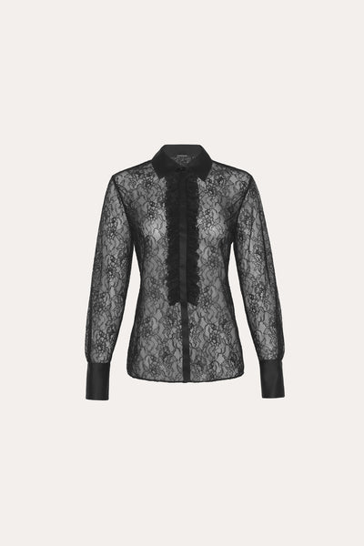 Laced Trim Blouse Image 1