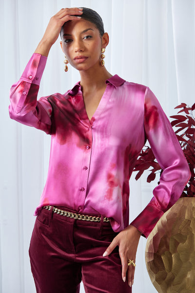 Silk Venetian Glass Shirt Image 2