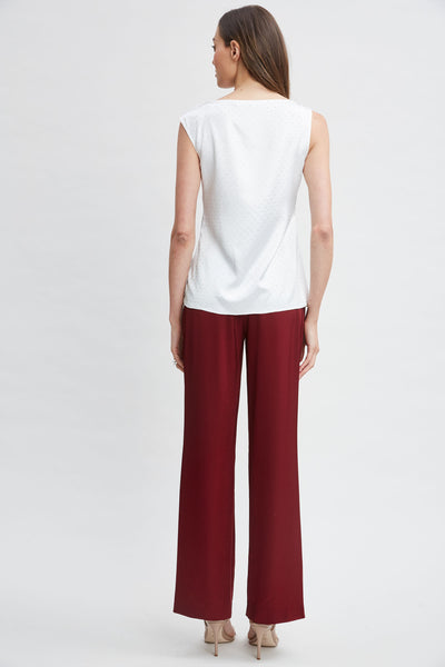 Satin Crystal Cowl Top Image 7