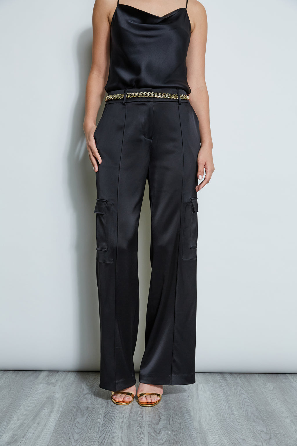 Satin Cargo Pant – Elie Tahari