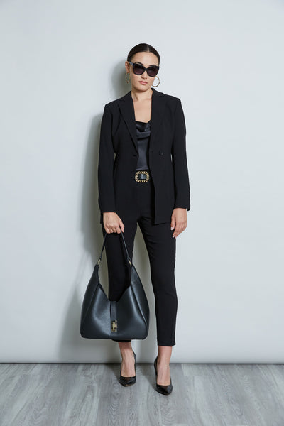 Slim Fit Crepe Pant Image 4