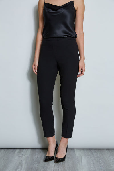 Slim Fit Crepe Pant Image 2