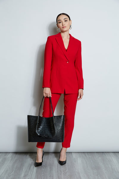 Slim Fit Crepe Pant Image 4