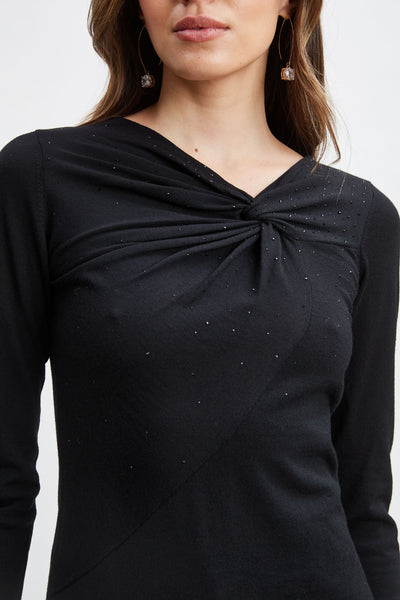 Crystal Knot Wool Sweater Image 4