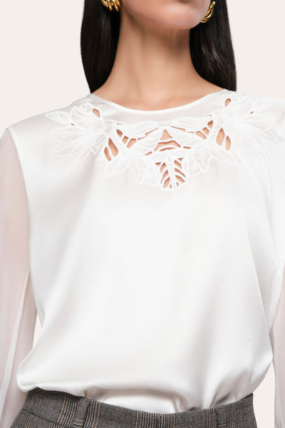 Olivia Silk Blouse Image 3