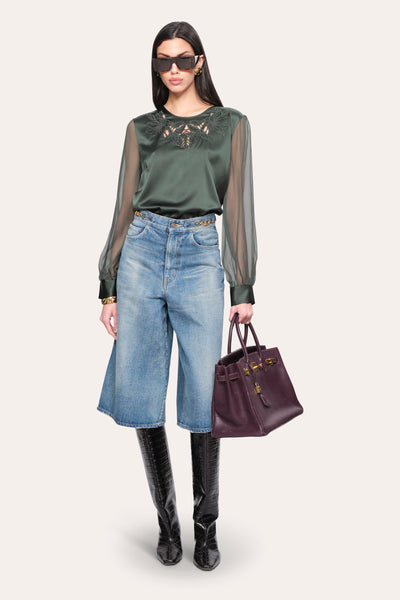 Olivia Silk Blouse Image 2