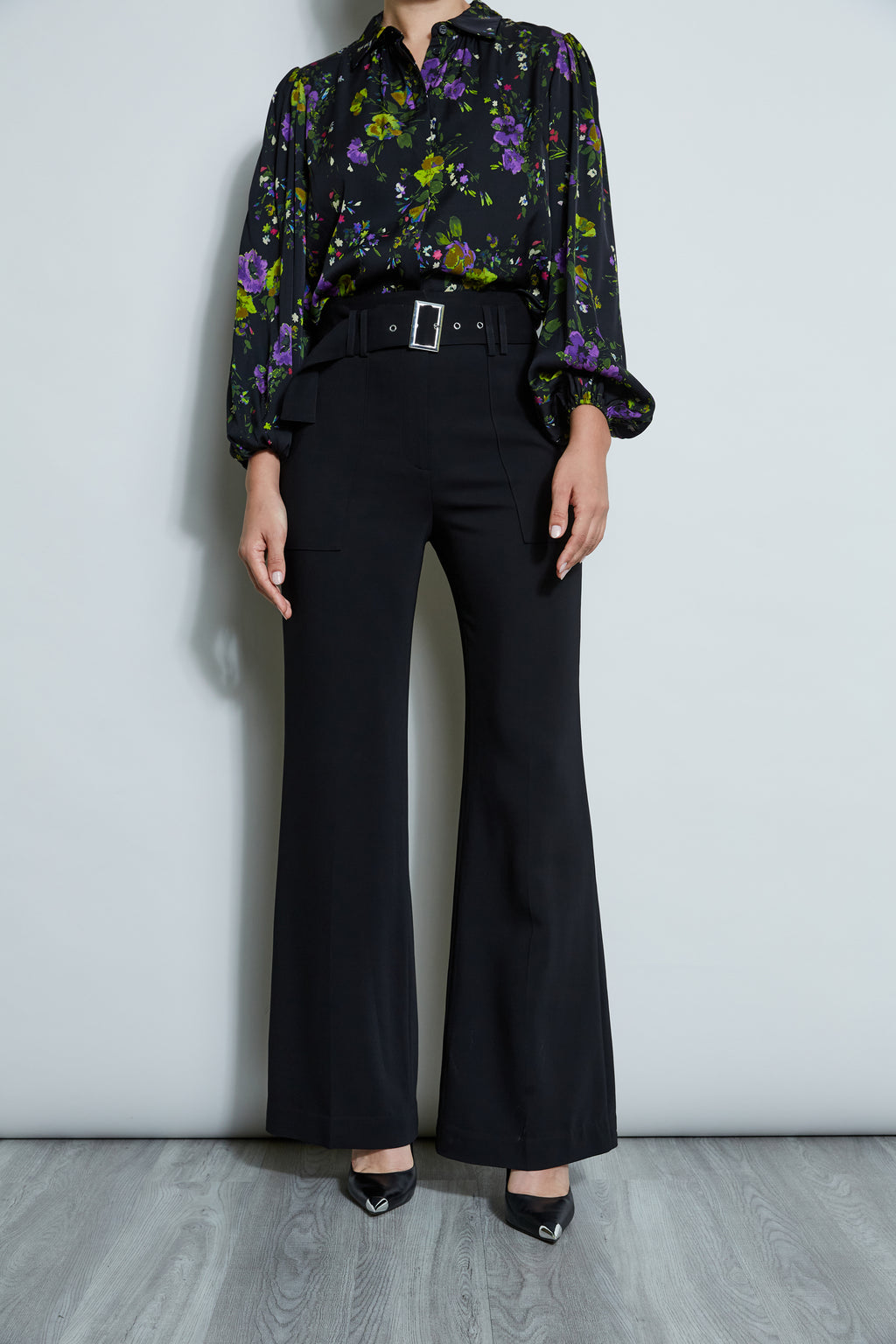 Velvet Wide Leg Pant – Elie Tahari