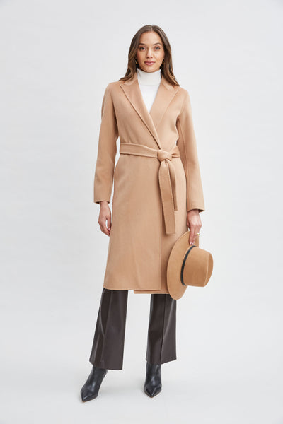 Wool Wrap Coat Image 2