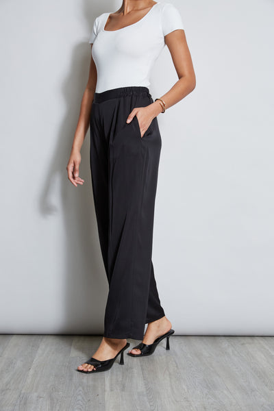 Pleated Silk Pant Image 5