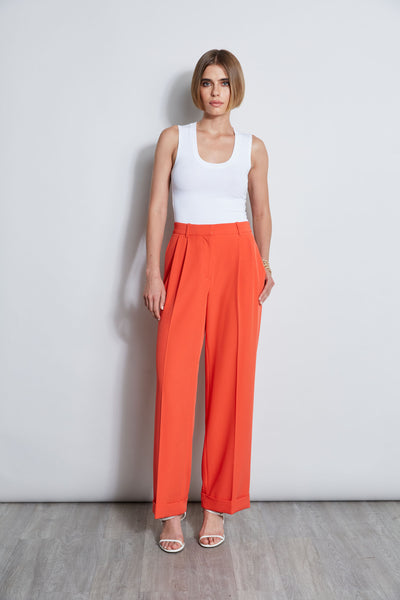 Pleated Cuffed Pant Image 5