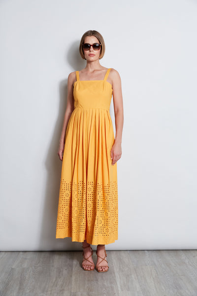 Embroidered Maxi Dress Image 3