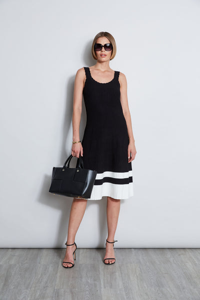 Scallop Knit Dress Image 4