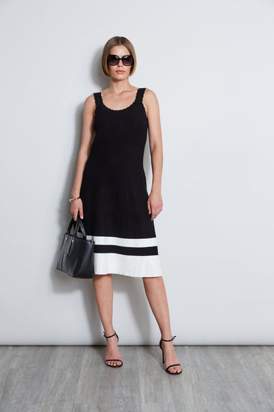 Scallop Knit Dress Image 1