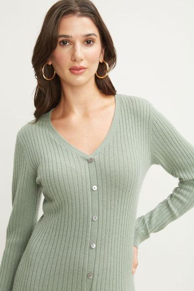 Cashmere Fit & Flare Dress Image 5