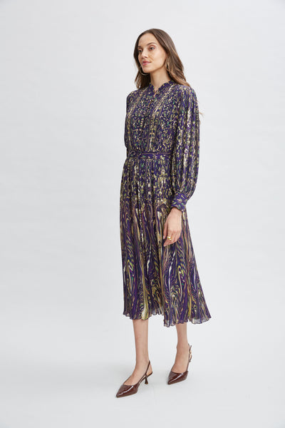 Paisley Midi Dress Image 4