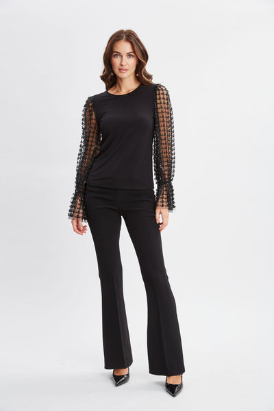 Sequin Sleeve Knit Image 3