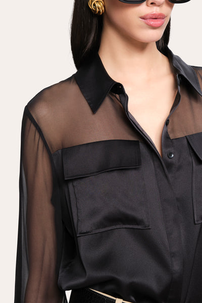 Bia Silk Blouse Image 3