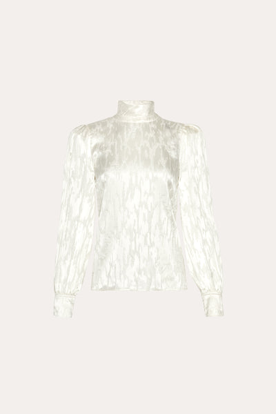 Silk Jacquard Blouse Image 1