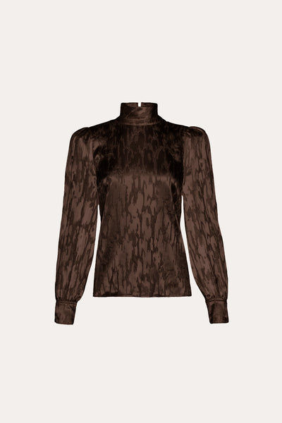 Silk Jacquard Blouse Image 1