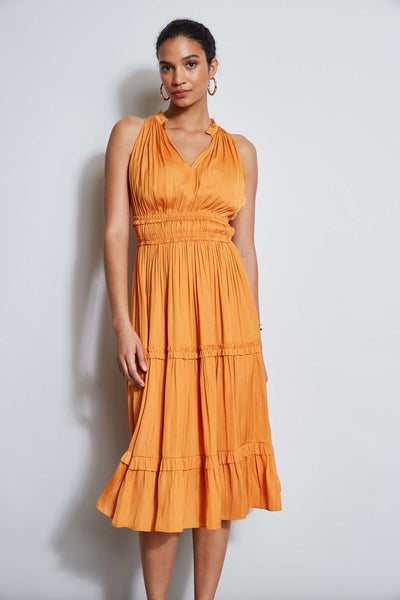 T-Tahari Halter Midi Dress Image 2
