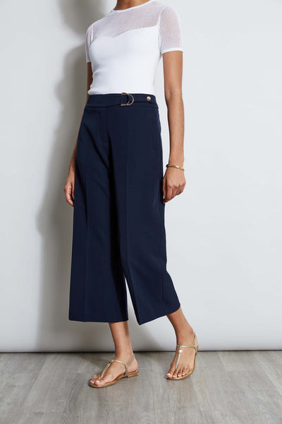 T-Tahari Cropped Wide Leg Pant Image 1