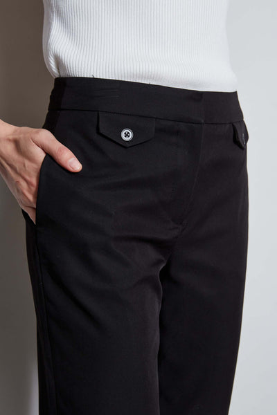 T-Tahari Slim Button Pant Image 3