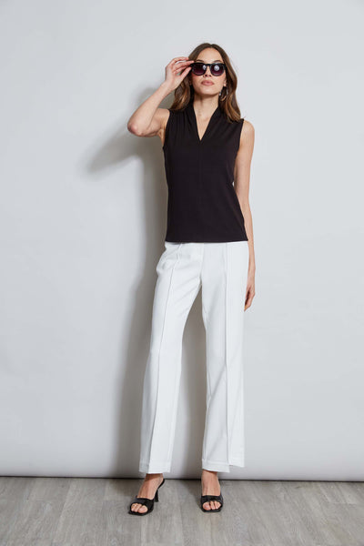 T-Tahari Sleeveless Pleated Knit Image 2