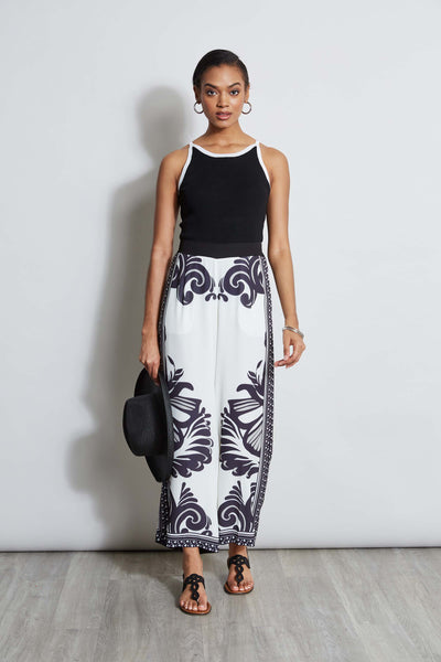 T-Tahari Contrast Knit Tank Image 2