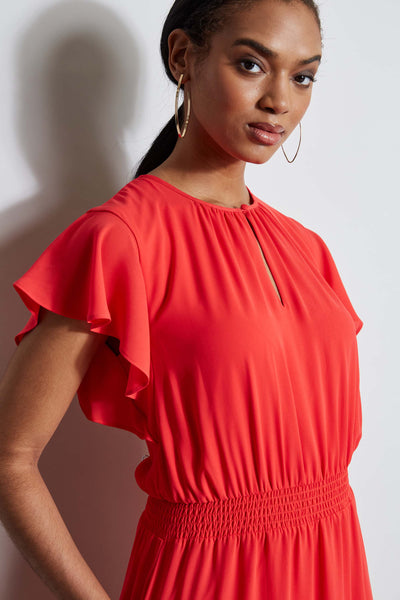 T-Tahari Keyhole Midi Dress Image 3