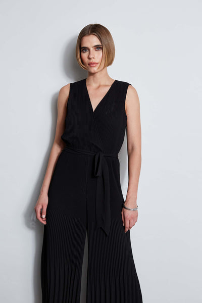 T-Tahari Pleated Jumpsuit Image 2