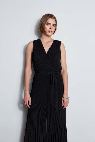 T-Tahari Pleated Jumpsuit Image 4