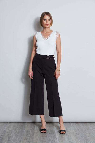 T-Tahari Lace Trim Sweater Image 2