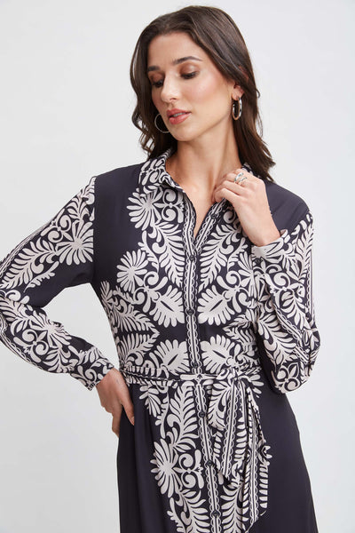 T-Tahari Paisley Shirt Dress Image 3