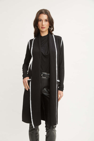 T-Tahari Stitched Sweater Vest Image 1