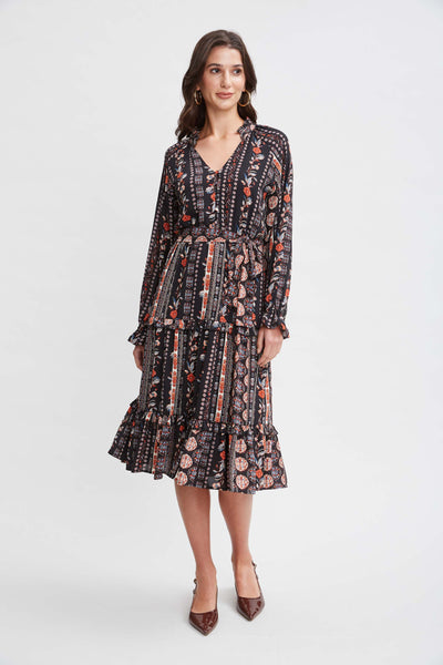 T-Tahari Tiered Garden Dress Image 1