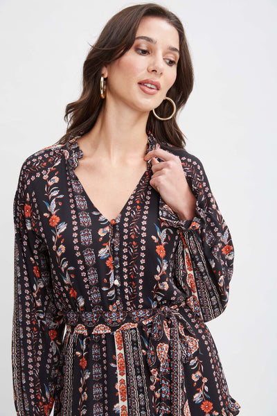 T-Tahari Tiered Garden Dress Image 4