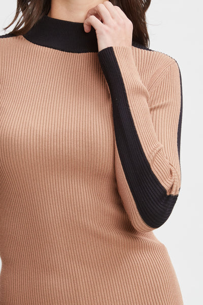 T-Tahari Stripe Sleeve Sweater Image 3