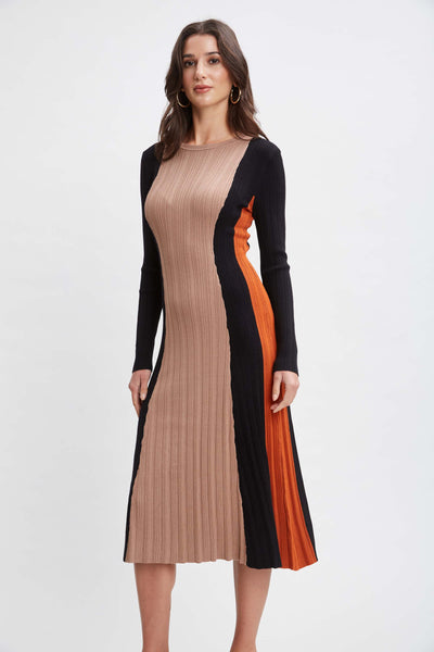 T-Tahari Color Block Sweater Dress Image 4
