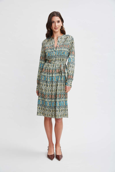 T-Tahari Taj Stripe Print Dress Image 1
