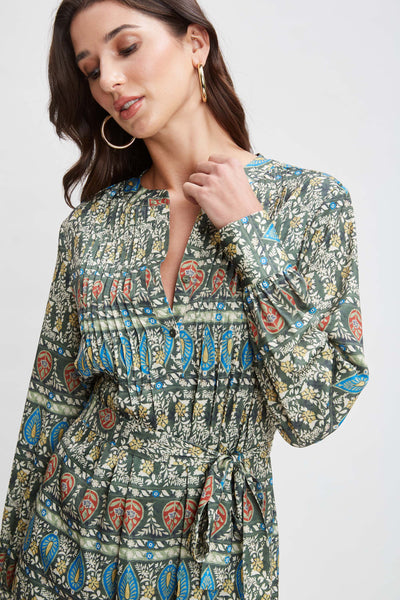 T-Tahari Taj Stripe Print Dress Image 3