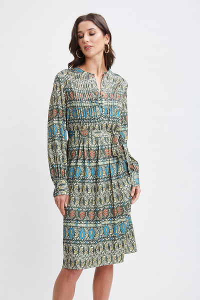 T-Tahari Taj Stripe Print Dress Image 2