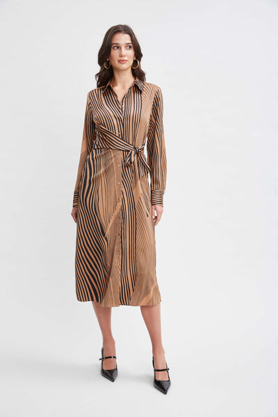 T-Tahari Side Tie Shirt Dress Image 1